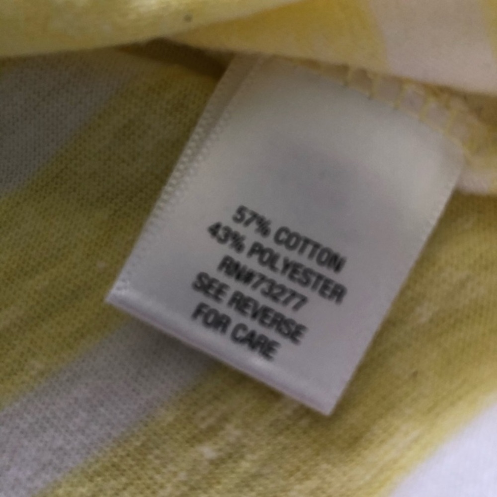 Yellow Striped Top - Picture 6 of 6